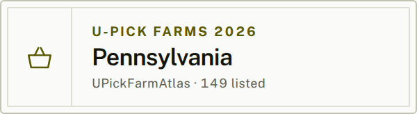 Listed on UPickFarmAtlas